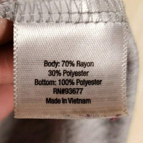 A.N.A Womens 3/4 Sleeve Grey Knit Top With - Picture 7 of 7